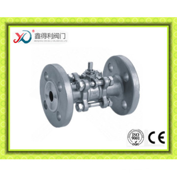 CF3m 3PC Flange Ball Valve Dn40 Pn16 avec prix bon marché